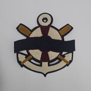 Nautical Anchor Craft Sew On Embroidered Patches Qty 10